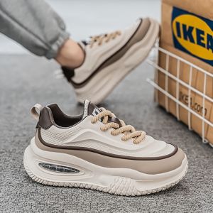 2025 Korean Sneakers Shoes for Men Casual Rubber Sports Running for Men School Height Increasing Shoes For Men