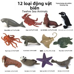 Đồ Chơi Giáo Dục Động Vật Biển Thực Tế
