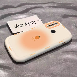 เคสโทรศัพท์ซิลิโคนป้องกันการตกหล่นแบบเต็มจอสำหรับ VIVOY5S Y10 Y17 Y30 Y33S Y35 Y50 Y55S Y77 Y78 ลายสับปะรดแบบอ่อนๆ
