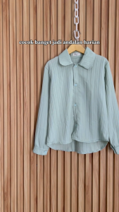 Atasan Blueskids Kemeja Blouse Agnia Anak Perempuan Remaja 4-12 Tahun