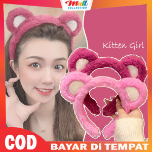 MALL Bando Lucu Kucing Cosplay Bondu Bulu Style Wanita Korea Anak & Dewasa BND09