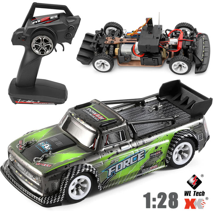 Xe Điều Khiển Từ Xa 4WD RC, Đèn LED, Tốc Độ Cao 30km/h, Xe Quái Vật Địa ...