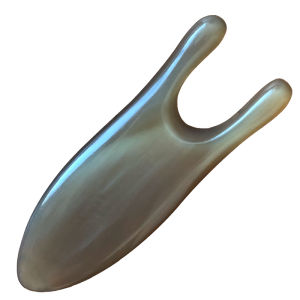 Nose Beam Massage Board Scraping Horn Face Muscle-Poking Stick Facial Eye Universal Whole Body Meridian Acupuncture U-Shaped Device