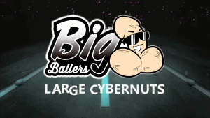 Big Ballers Large Cyber Nuts for Rear Bumpers - Silver