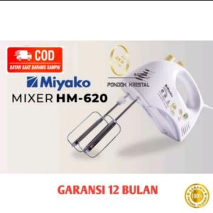 Mixer Hand Miyako HM-620  MIXER MIYAKO 620  MIXER KUE  MIXER TANGAN otomatis udah anti panas mudahkan  untuk mmbuat  beraneka kue dan masakan