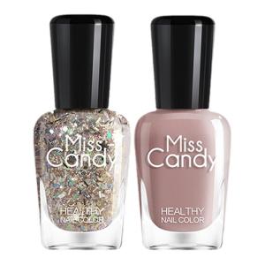 Miss Candy | Healthy Water-based Quick-dry Peelable Nail Polish 2 bottles