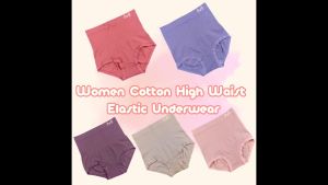 G9 Stor Women cotton high waist elastic underwear