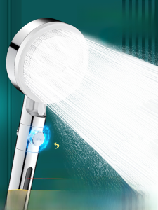 Bathroom Shower Head Set Boosting Water Pressure Filtered Bathing Spray Nozzle Fixed Rotatable Shower Head with Strong Filtration