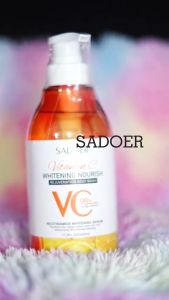 Sabun Mandi Vitamin C SADOER 520ml: Pencerah Kulit & Pelembab yang Tahan Lama