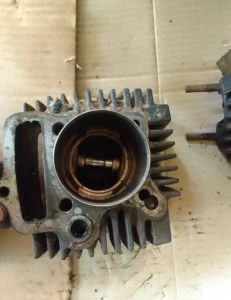 blok seher buring boring Cylinder silinder seher piston Astra grend /prima/Supra x lama opersis 50 PNP original