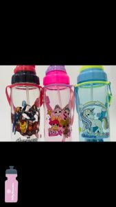 iSchoolDy Superhero Unicorn Water Bottle with Straw 500ML