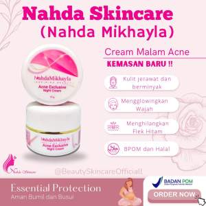 ECER CREAM MALAM ACNE DAN NORMAL NAHDA SKINCARE ORIGINAL