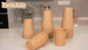 [50pcs] 8oz 10oz 12oz 16oz Kraft Paper Cup/Thickened Material/With Lid/Eco-friendly Milk Tea Coffee Cups/Brown Paper Cup