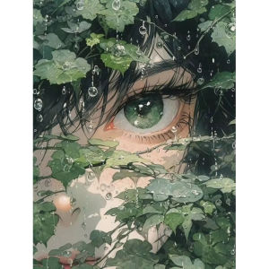 BILIBILI | Oil Painting By Numbers Kit Anime Style Number Drawing Canvas DIY Pictures By Numbers Home Decor