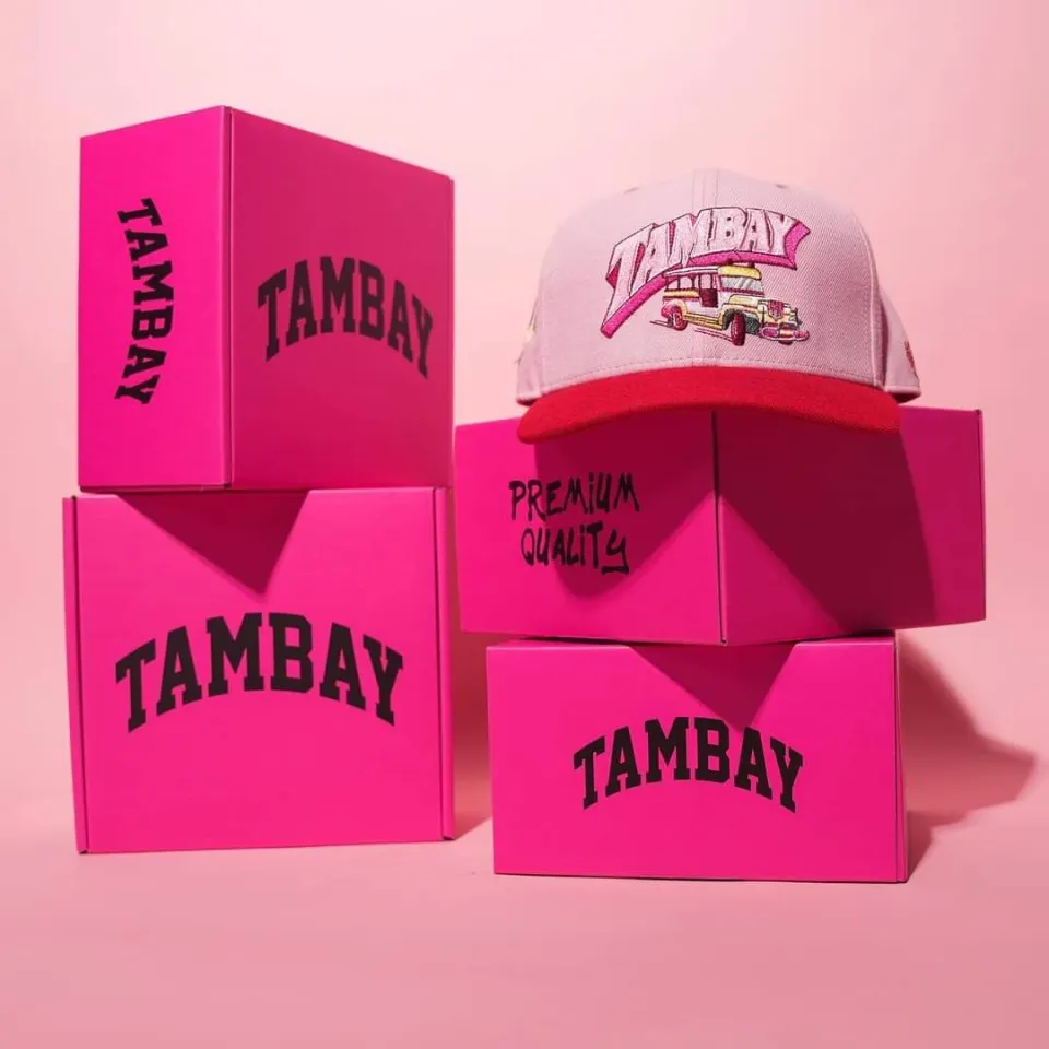 帽子 Tambay cap PINK Tambay Kids Pink Jeep Cap, V14 Kids Version, 3D Premium