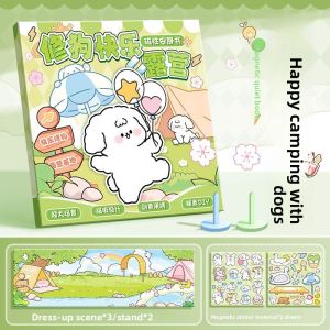 XIEJIAN | Magnetic Quiet Book Reusable Adhesive Educational DIY Craft