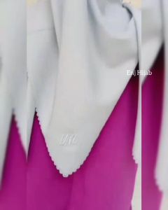 PART 1 JILBAB VOAL MIRACLE PLAIN UMAMA JILBAB HIJAB KERUDUNG SEGIEMPAT POLOS LASER CUT UMAMA