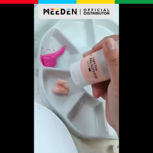 MEEDEN Heavy Body Acrylic Paint 100ml 8/40 Colors Titanium White Quick-drying Satin Matte For Artists Hobbyist Beginners