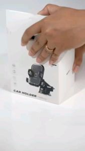 DRACCO Holder HP mobil Car Holder Handphone HP Premium Tidak Mudah goyang aksesoris mobil