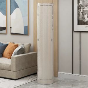 New 2025 Smart Disinfection 360 Degree Rotating Shoe Cabinet High Vertical Cylinder round Modern Simple Home Storage Organizer