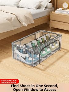 SIVASS | Transparent Space-Saving Dustproof Waterproof Shoe Storage Box