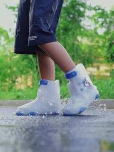 KeyRu | Rainproof Shoes for Girls Rainy Days Anti-slip Thickened Durable Rain Boots