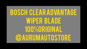 Bosch Clear Advantage Wiper Blade Set for Mitsubishi Montero 2009-2015 (22/18/12) 3pcs