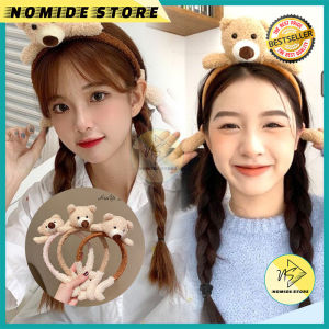 BANDO KOREA ANAK PEREMPUAN WANITA BANDANA BEAR AKSESORIS RAMBUT IMPORT AK87 NOMIDE
