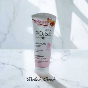 Facial Foam Poise Luminous White Whitening 100g