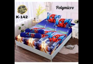Sprei Homemade Murah Karakter Anak Motif Kucing Ukuran 160x200 Dan 180x200 Sudut Karet