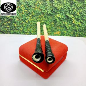 once pipa tulang kerbau kombinasi tanduk kerbau motif ulir