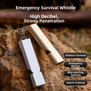Aluminum Dual-Frequency Survival Whistle