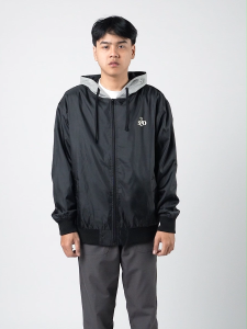 3Second Jaket Pria Zipper Hoodie Relaxed Fit Polyester Bombastic 1996 HP-C040225