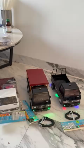Mainan Mobil Pick up L-300 Hitam DT08 / Mobil-mobilan Truk Pickup L300 Miniatur