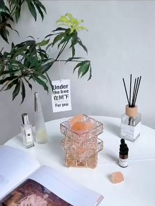 Aromatherapy small night light crystal atmosphere present salt lamp