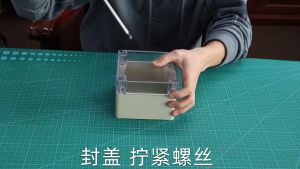 Box Panel Listrik IP65 Waterproof Outdoor ABS Kotak Panel Listrik Box Terminal