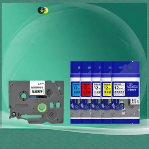 HEYUN | Label Printer Tape for Warning Signs TZe