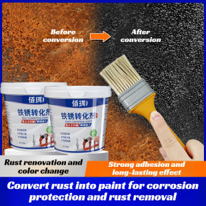 Metal Rust Converter - Quick-Drying No-Sanding for Metal Surfaces Effective Rust Treatment Easy to Apply Durable Protection