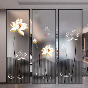 Bathroom Glass Film Peep-Proof Fashion Tape Window Stickers Living Room Sliding Door Shading Frosted Static Window Sticker