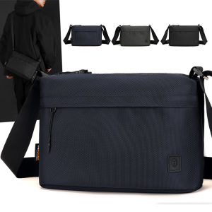 Túi Đeo Chéo Bằng Vải Nylon Dày Chống Thấm Nước Cho Nam Túi Đeo Vai Đơn Túi Đựng Điện Thoại Di Động Đi Làm Túi Đeo Chéo Thân Thiện Với Môi Trường
