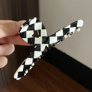 Red Large Size Shark Hair Clip Womens Elegant Fashion Accessory Back of Head Hair Styling Hair Grips Original Design Fresh out