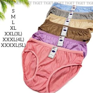 6 / 3 PCS Celana Dalam Wanita Perempuan GHC Dewasa Remaja Katun Jumbo Big size M L XL XXL 3L XXXL 4L XXXXL 5L 3XL 4XL