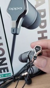 TERBARU Earphone OPPO 100% Headset HI-FI Streo Mega Bass Suara Jernih Xtra Bass Headphone