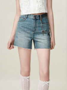 AIVEI | Summer Casual Straight Ripped Denim Shorts