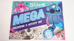 Disney Stitch Mega Colouring & Activity Pad With 100+ Stickers For Kids To Color