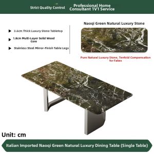 DELIANSHANGPIN | Natural Luxury Stone Dining Table