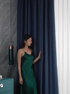 99% Blackout Curtain !! Langsir Double Tebal Curtain with Ring🔥90% UV Sunblock Langsir Allcolors