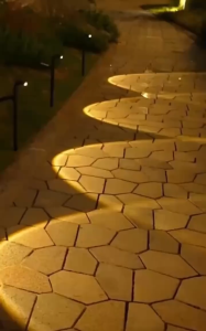 โคมไฟสนาม โคมไฟประดับสวนโซล่าเซลล์ LED Solar light garden ไฟปักสนาม 180องศา กันน้ำกันฝุ่นIP67