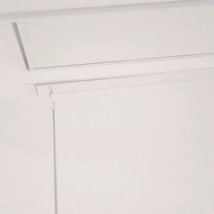 Thickened loft telescopic stairs for household invisible manual stretching and pulling folding lifting and hidden indoor custom stairs electric