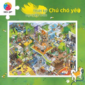 3D-JP | Bộ Ghép Hình Nhựa Giảm Stress 2000 Miếng